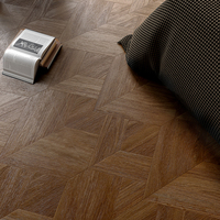 Carreaux de sol en céramique modernes 600x1200mm, épaisseur 10mm, texture bois massif, finition mate, antidérapants, résistants à l'usure, <0,5% d'humidité