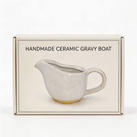 Mini-pichet à sauce en céramique blanche personnalisé en gros avec poignée, crémier à lait en porcelaine pour restaurant, hôtel, café