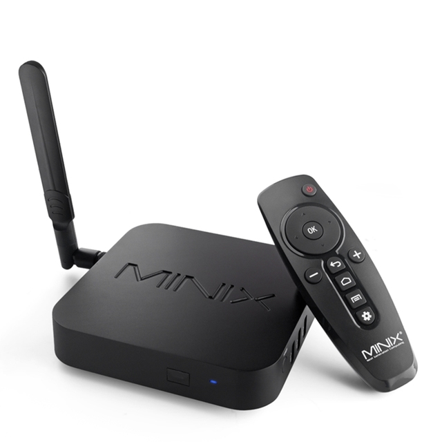 Hot Selling Minix NEO U22-XJ Set Top Box Android 9 4GB RAM 32GB ROM 2.4G 5.8G Dual WiFi Real 4K Player Minix U22 Android TV Box