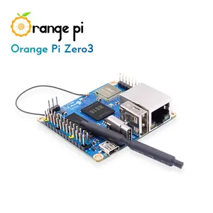 Orange Pi Zero3 Zero 3 1G 2G 4G RAM Allwinner H618 64 bits WiFi5+BT 5.0 Port LAN Gigabit Mini PC Ordinateur monocarte - Product Image 2