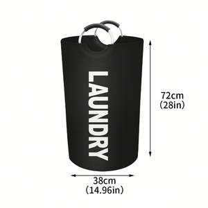 Panier à linge pliable, panier à linge pour vêtements sales, rangement pliable pour la maison - Product Image 5