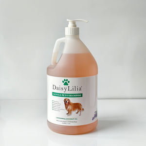 プロのペットグルーマーのためのOEMプライベートラベルオーガニックペットケア犬ガロンシャンプーとコート洗浄 - Product Image 5