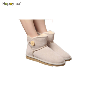 Botas de Inverno de Alta Qualidade Plus Size com Pelúcia Falsa Quentes e Antiderrapantes para Mulheres para Uso Interno e Externo - Product Image 6