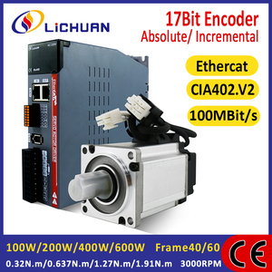 Hot bán ethercat 100w200w400w600w 0.32/0.637/1.27/1.91n. M <span class=keywords><strong>servo</strong></span> điều khiển động cơ 3000 vòng/phút 1.1/1.6/2.5/3.3A <span class=keywords><strong>AC</strong></span> <span class=keywords><strong>servo</strong></span> trình điều khiển động cơ - Product Image 2