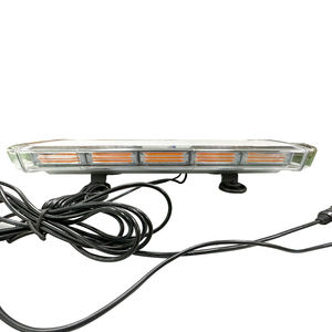 ADT Emergency Traffic Advisor stroboscope lights bar blanc rouge bleu voyant d'avertissement de toit avec base magnétique - Product Image 2