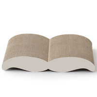 Lit grattoir pour chat en carton ondulé en forme de vague, canapé-lit pour chats
