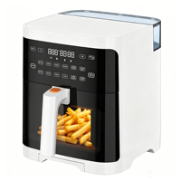 Freidora de Aire Multifuncional Anbolife de 5.7L, 1400W, Control Digital de 80 a 200 Grados, Freidora de Aire Doméstica, OEM ODM