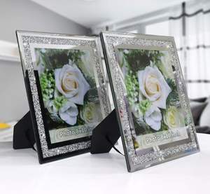 Marco de Fotos de Plástico y Vidrio con Serigrafía, Diseño Moderno y Sencillo, Colores Plata/Dorado - Product Image 6