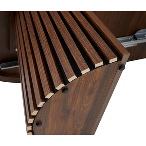 Elegante Mesa de <span class=keywords><strong>Centro</strong></span> Extensible de Madera de Teca para Sala de Estar - Product Image 5