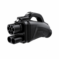 Adaptador CCS2 a GBT para Vehículos Eléctricos, CC 300A 1000V, Estándar Europeo, Adaptador de Carga para Coches Chinos GB/T, Actualizable con Firmware OTA, Certificado CE