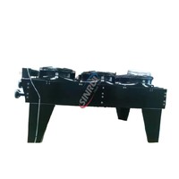 Refroidisseur d'huile hydraulique industriel avec échangeur de chaleur en aluminium brasé pour générateur et équipement de refroidissement industriel