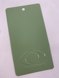Peinture en poudre polyester électrostatique à effet corona/triбо, époxy, RAL6032 Vert, texture rugueuse sablée, finition froissée - Product Image 4