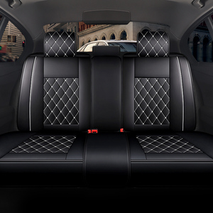Bộ bọc ghế xe giả da đa năng, phụ kiện nội thất đầy đủ cho xe 5 chỗ, kèm gối tựa đầu và gối đỡ eo - Product Image 5