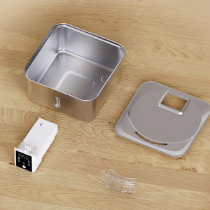 Il 7L di grande capacità Wireless intelligente ricarica Pet in acciaio inox distributore di acqua ciotola per bere per cani e gatti - Product Image 2