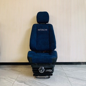 Asiento de Excavadora Negro de Alta Calidad en Oferta para Cabina de Operador ZX240-5A/ZX330-5A con Acabado en Madera y Garantía de 3 Años - Product Image 2