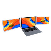 Monitor Portátil OEM ODM de 14 Pulgadas con Soporte, Plug and Play, Económico para Intercambio, Compatible con Macbook, Pantalla LCD para Windows