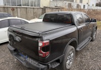 Coffre de chargement rétractable en alliage d'aluminium avec couvercle verrouillable manuel étanche pour pick-up Silverado 1500 Ram 4x4, sans perçage, garantie 1 an
