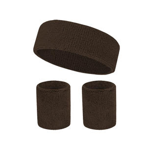 Bracelets de sport d'été en coton et élasthanne, antidérapants, absorbants, avec logo personnalisé, pour fitness et exercice - Product Image 5