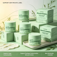 Crème Apaisante Revitalisante aux Herbes 100g Formule Végétale pour Soin Hydratant Quotidien du Visage OEM Marque Privée Personnalisée