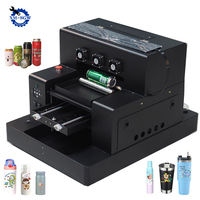Printer UV DTF Putar 360 Derajat SGW untuk Pencetakan Kaleng Minuman Bir Aluminium