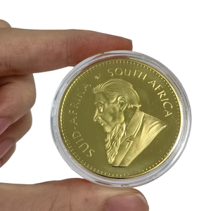 1967 2020 tùy chỉnh Nam Phi lưu niệm mạ vàng kim loại kỷ niệm đồng xu - Product Image 4