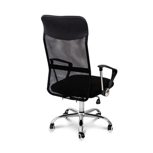 เก้าอี้คอมพิวเตอร์ตาข่ายแบบหมุนได้พร้อมฐานห้าดาวทำจากโครเมี่ยม - Product Image 4