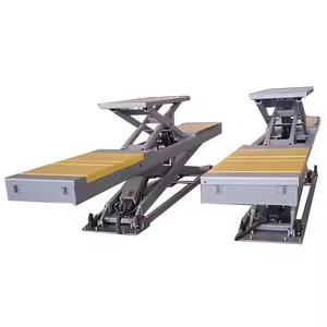 Elevador de Tijera Profesional de Bajo Perfil para Autos, Capacidad de 4000 kg, Altura de Elevación de 1850 mm, Plataforma de 4500x625 mm, Alimentación de 110/220/380 V - Product Image 6