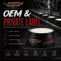 BARBERPASSION Sans Alcool Silkening No Fkaking Meilleurs Hommes Texture Pâte Cheveux Naturels Argile Mat