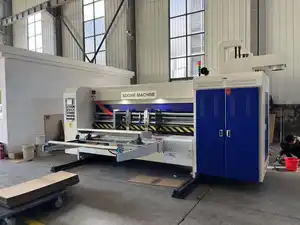 Low Price Sale Automatic Carton Box Packing Corrugated Cardboard Rotary Die Cutting Machine Flexo Printing Pizza Box Machine