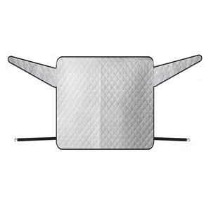 Pare-soleil magnétique universel pour fenêtre arrière de <span class=keywords><strong>voiture</strong></span>, tissu Oxford en feuille d'aluminium, anti-gel, anti-gel, pare-neige - Product Image 4