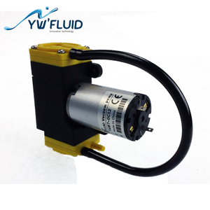 YWfluid OEM 12V/24V Micro pompe à vide à membrane <span class=keywords><strong>10</strong></span> <span class=keywords><strong>L</strong></span>/min débit max 15 PSI pour le contrôle de la température usinage traitement des eaux usées - Product Image 4