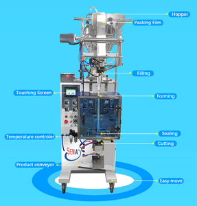 Máquina de llenado de <span class=keywords><strong>polvo</strong></span> de sal de azúcar de bolsita completamente automática, máquina de embalaje de paquete de bolsita de café de <span class=keywords><strong>cacao</strong></span> <span class=keywords><strong>en</strong></span> <span class=keywords><strong>polvo</strong></span> de bolsa pequeña - Product Image 2