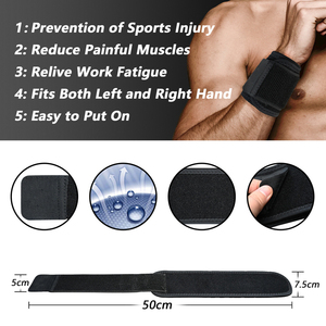 Venta al por mayor de logotipo personalizado de calidad ajustable de neopreno gimnasio bolos levantamiento de pesas correa de muñeca envolturas banda muñequera soporte - Product Image 3