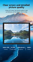 Moniteur LCD tactile de bureau 17, 15, 19 pouces 4:3 neuf d'usine avec base pliable pour système de point de vente de supermarché et usage professionnel