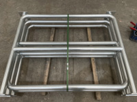 Industrielle Aluminiumlegierung Edelstahl Outdoor Rostbeständige Wasserfeste Einfach zu Installierende Verstellbare Treppenbrücke Balustrade