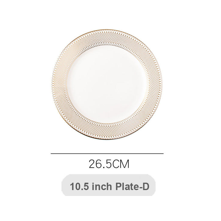 10 pouces Plate-D