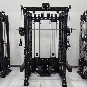 แร็คยกน้ำหนัก BM 3 มม. แบบ Heavy Duty พร้อมบาร์นิรภัย บาร์ดึงข้อ สายเคเบิลแบบสูง-ต่ำ เครื่องสมิธอเนกประสงค์ - Product Image 6