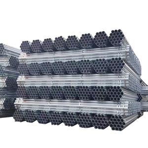 Tuyau en acier galvanisé de bonne qualité Schedule 40 Poteau de clôture Tuyau en acier galvanisé Tuyau rond - Product Image 4