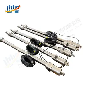 China supplier ss304 stainless steel marine hydraulic cylinder for swimming pool hydraulic system