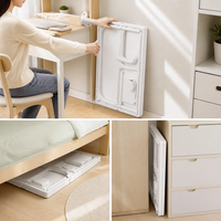 Table d'appoint pliable portable multi-positions inclinable pour ordinateur portable avec porte-gobelet pour lit, tapis, tatami, petit appartement