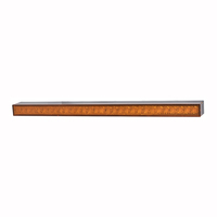 Barre lumineuse LED de 15,2 pouces, clignotant avant/feu de position avant, lampe de signalisation latérale pour camion et remorque, conforme aux normes DOT/SAE/FMVSS108
