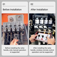 Control Remoto Inalámbrico Serie NM-023 para Grúa de Cable Metálico, Impermeable, 380V, Alcance de 100m