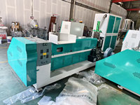Granulateur à haute vitesse pour tuyaux en plastique HDPE à vis unique, refroidissement par air, recyclage, modèle SJ-120F