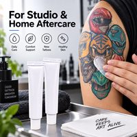 Crème de soin rapide pour tatouages, marque privée, ingrédients végétaux biologiques, pour microblading, crème réparatrice pour tatouages, pommade