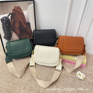 Bolso de Mano Casual para Mujer 2026, Bolso de Cuero PU, Bolso de Axila Pequeño, Bolso Bandolera con Correa Ancha para el Hombro - Product Image 3