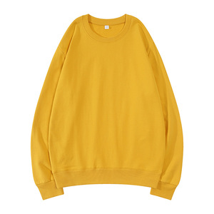 เสื้อสเวตเตอร์คอกลม 520 กรัม ผ้าฝ้ายบุขนแกะ สำหรับชุดทำงานฤดูใบไม้ร่วงฤดูหนาว - Product Image 2