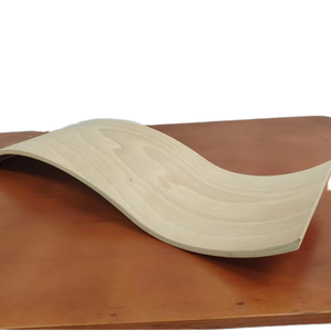 Piezas de muebles de oficina de madera doblada de chapa en forma, respaldo de pata de silla de madera contrachapada con tableros B curvos, componentes flexibles para uso en cama y Mesa - Product Image 1