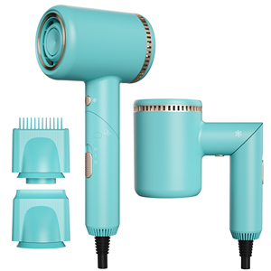 Strong Wind Ionic Secador De Pelo Manufacturer Mini Portable Foldable Hair Blow Dryer for Household Travel Hotel - Product Image 1