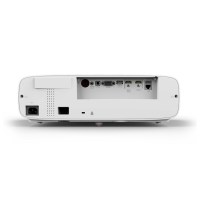 Projecteur laser 3LCD 4K pour entreprises, éducation et grandes salles, mise au point manuelle, haut-parleurs intégrés 4K, 5500-6000 lumens