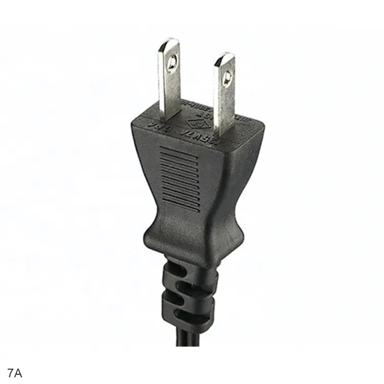 125V Japan PSE 2 Pin Electrical AC Power Cord 2 Core Extension Wire Cable 2 Prong Japanese Electric Plug